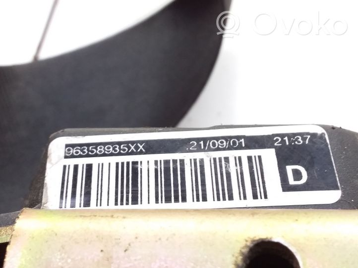 Citroen Xsara Picasso Ceinture de sécurité avant 96358935XX