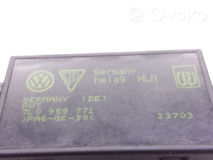 Volkswagen Touareg I Relais de chauffage de siège 7L0959772