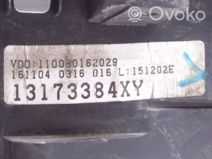 Opel Meriva A Licznik / Prędkościomierz 13173384XY