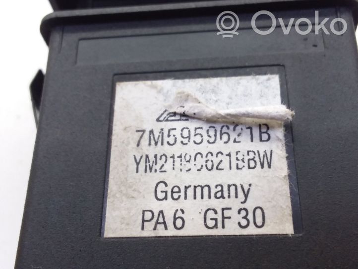 Ford Galaxy Bouton de dégivrage pare-brise 7M5959621B