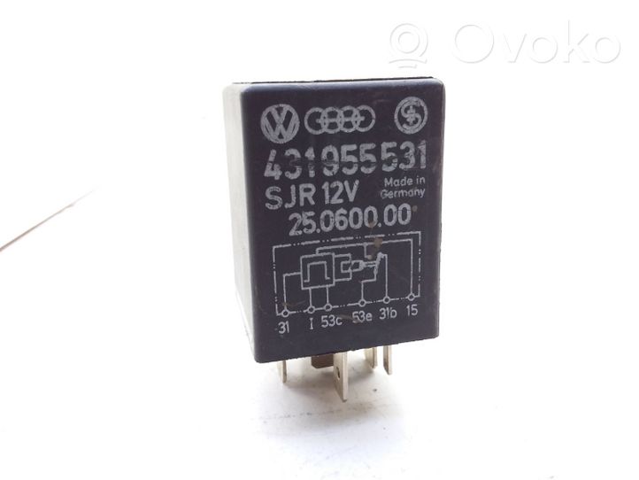 Audi 80 90 B3 Hazard warning light relay 431955531