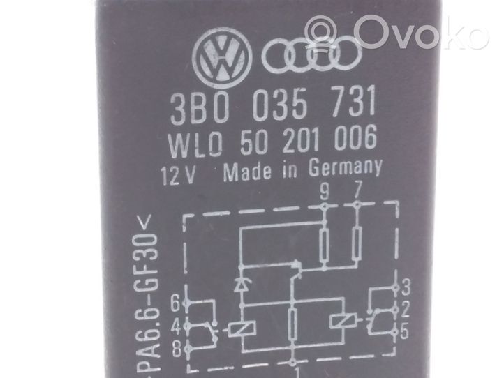 Volkswagen PASSAT B3 Relé de la luz de advertencia 3B0035731