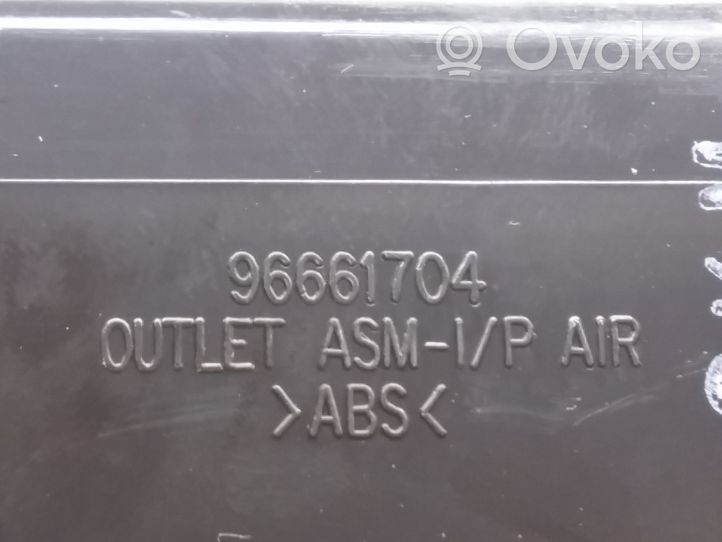 Opel Antara Copertura griglia di ventilazione cruscotto 96661704