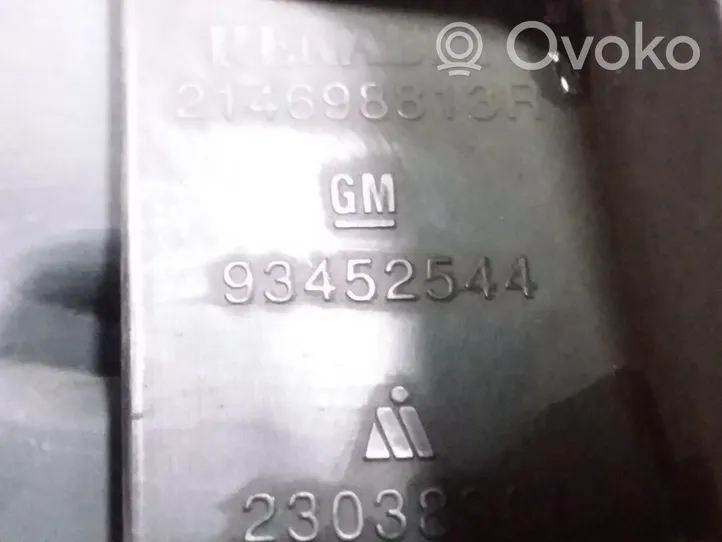 Opel Vivaro Grille inférieure de pare-chocs avant 93452544