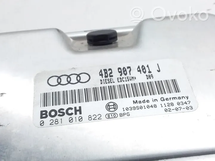 Audi A6 S6 C5 4B Engine control unit/module 4B2907401J