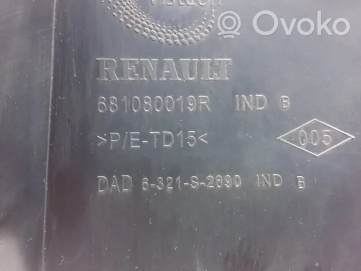 Renault Master III Garniture panneau inférieur de tableau de bord 681080019R