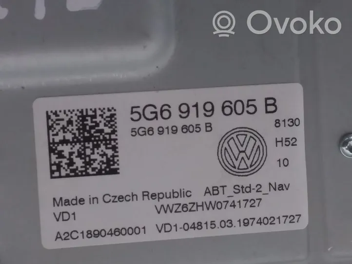 Volkswagen T-Roc Monitori/näyttö/pieni näyttö 5G6919605B