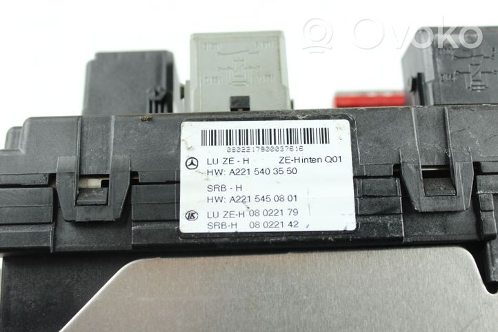 Mercedes-Benz S W221 Sulakemoduuli A2215403550