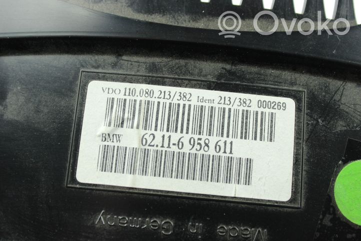 BMW 6 E63 E64 Compteur de vitesse tableau de bord 62116958611