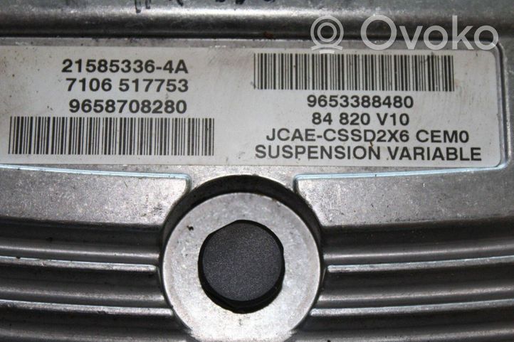 Citroen C6 Moottorin ohjainlaite/moduuli 9658708280