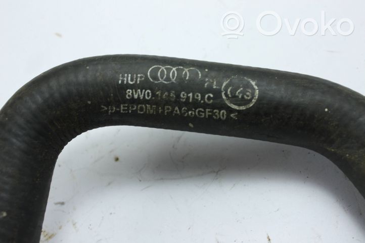 Audi A4 S4 B9 Przewód / Wąż chłodnicy 8w0145919c