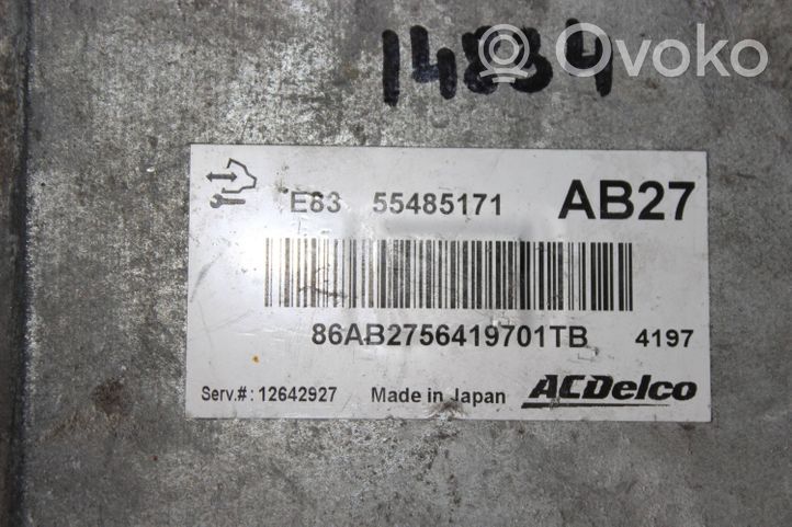 Opel Corsa D Sterownik / Moduł ECU 55485171