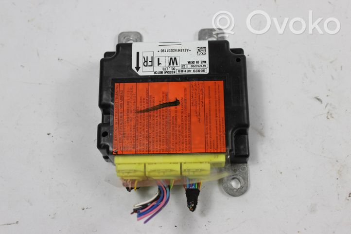 Nissan Qashqai Oro pagalvių valdymo blokas 988204EH0B