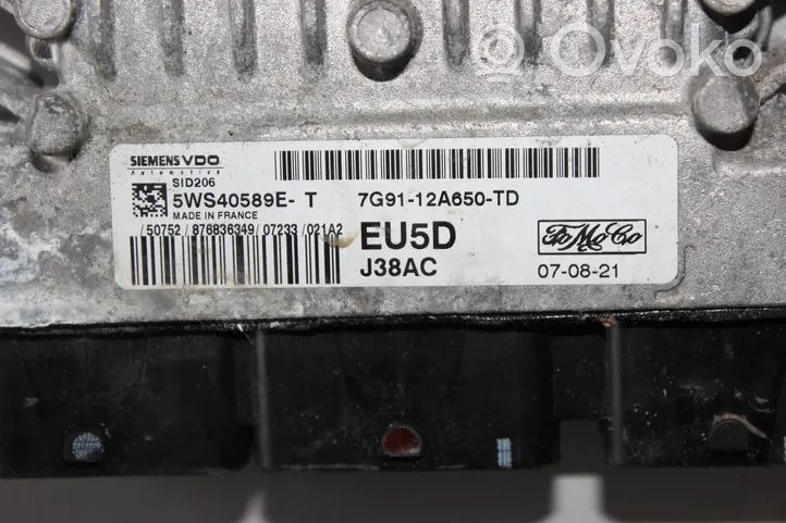 Ford S-MAX Calculateur moteur ECU 7G9112A650TD