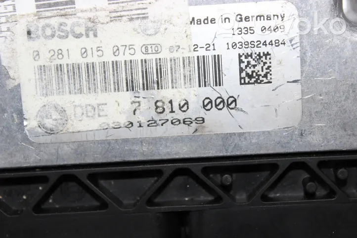 BMW 1 E81 E87 Calculateur moteur ECU 7810000