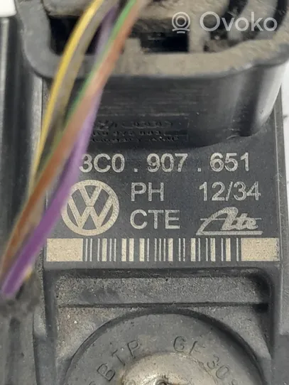 Volkswagen PASSAT B7 Czujnik uderzenia Airbag 3C0907651