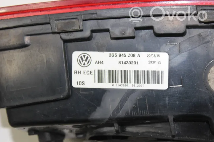 Volkswagen PASSAT B8 Tailgate rear/tail lights 3G5945308A