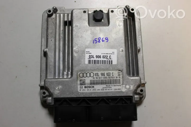 Audi A4 S4 B8 8K Sterownik / Moduł ECU 03L906022C