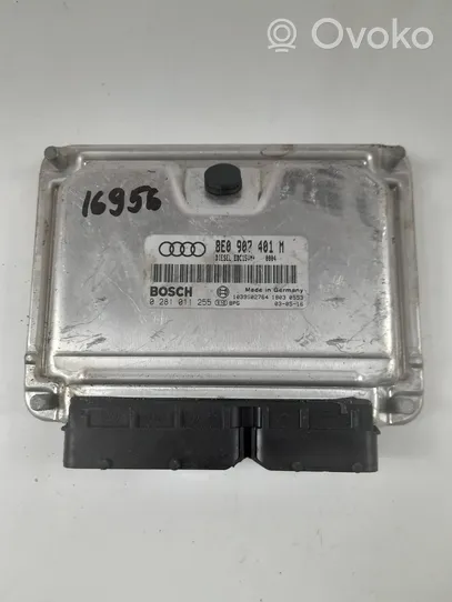 Audi A6 S6 C5 4B Moottorin ohjainlaite/moduuli 8E0907401M