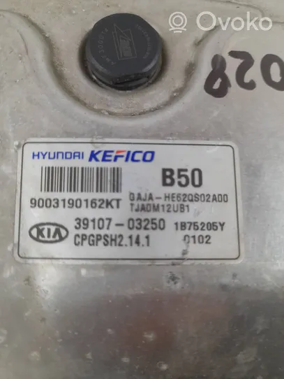 KIA Picanto Variklio valdymo blokas 3910703250