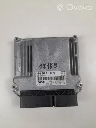 Mercedes-Benz E W211 Calculateur moteur ECU A6461534179