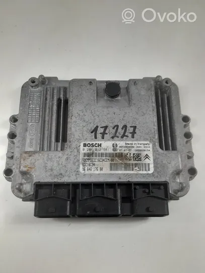 Citroen C4 Grand Picasso Engine control unit/module 9664617680