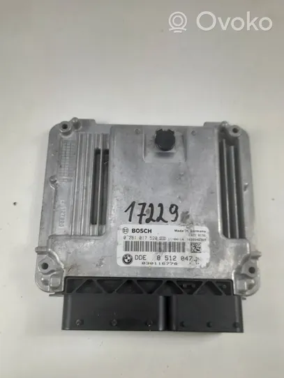 BMW 3 E90 E91 Engine control unit/module 0281017520