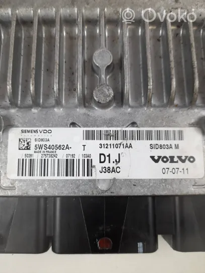 Volvo V50 Sterownik / Moduł ECU 31211071AA