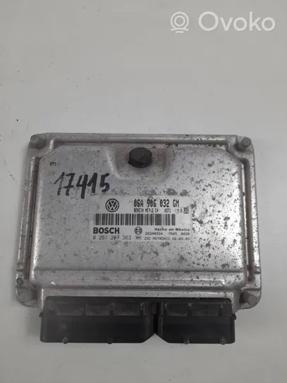 Volkswagen New Beetle Calculateur moteur ECU 06a906032gm