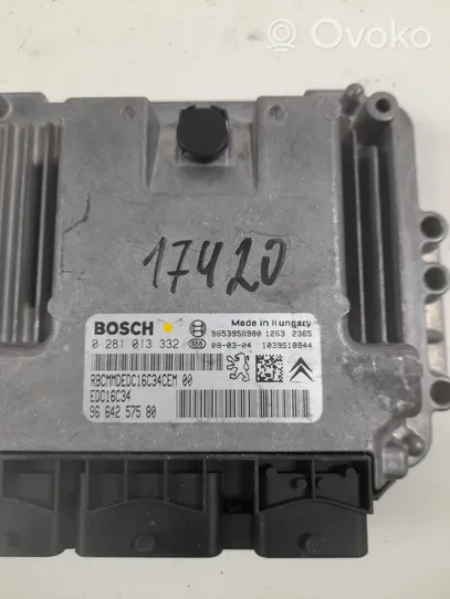 Citroen C4 I Calculateur moteur ECU 9664257580