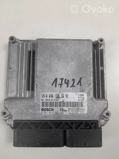 Mercedes-Benz C W203 Calculateur moteur ECU a6461501691