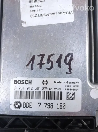 BMW 3 E90 E91 Sterownik / Moduł ECU 7798180