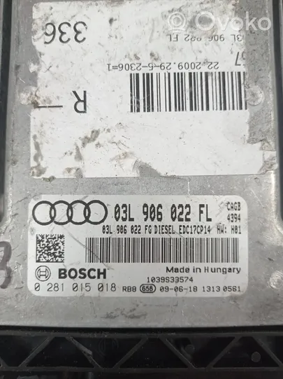 Audi A6 S6 C6 4F Moottorin ohjainlaite/moduuli 03L906022FL