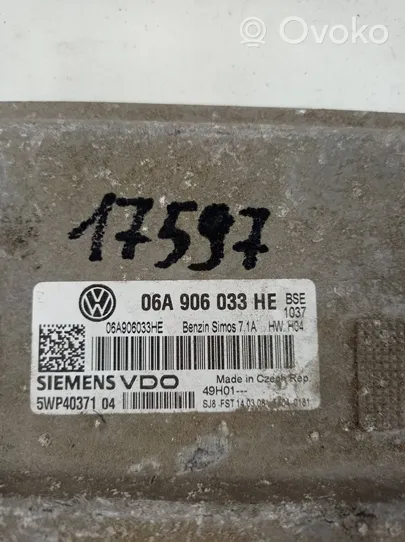 Seat Leon (1P) Sterownik / Moduł ECU 06A906033HE