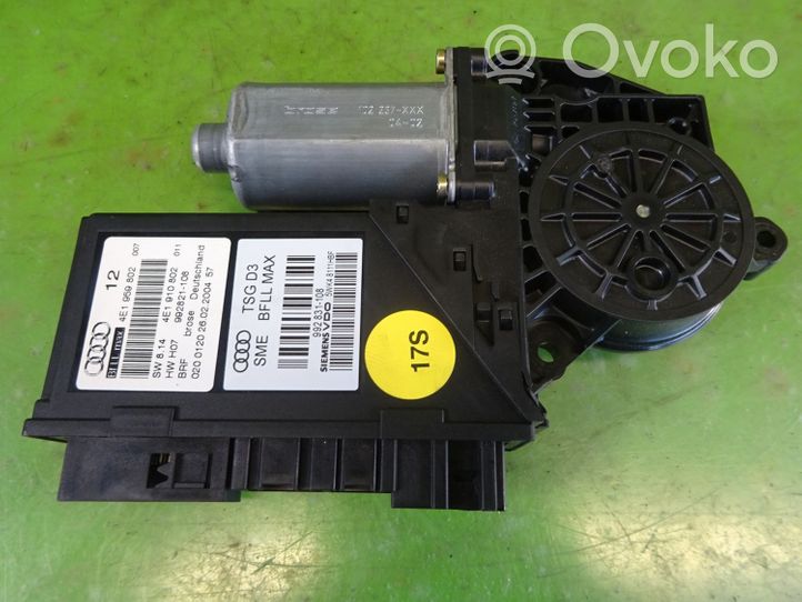 Audi A8 S8 D3 4E Alzacristalli della portiera anteriore con motorino 4E1959802