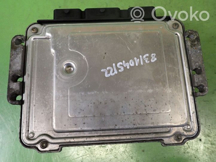 Peugeot 206 Centralina/modulo motore ECU 9647785780 02810010707