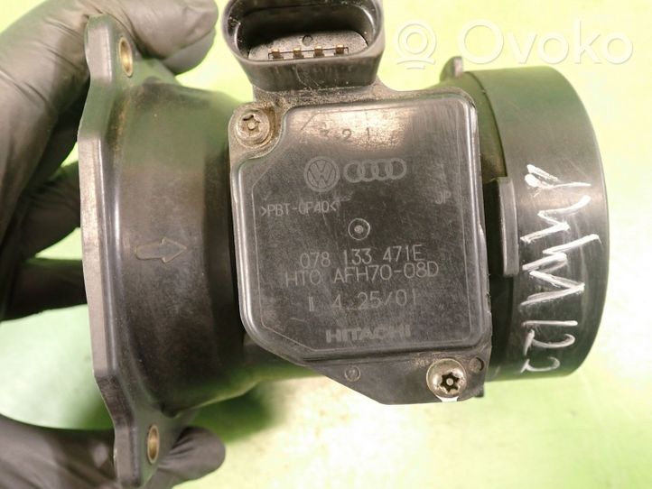 Audi A4 S4 B5 8D Débitmètre d'air massique 078133471E