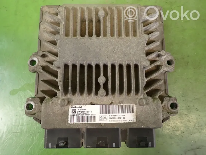 Fiat Scudo Unité de commande, module ECU de moteur 