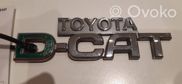 Toyota Avensis T250 Inny emblemat / znaczek 