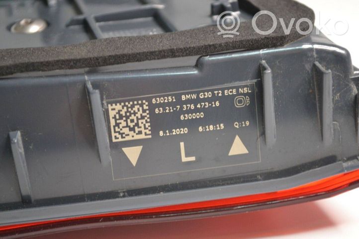 BMW 5 G30 G31 Luci posteriori del portellone del bagagliaio 7376473