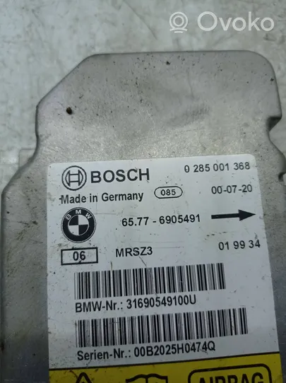 BMW 3 E46 Unidad de control/módulo del Airbag 6905491