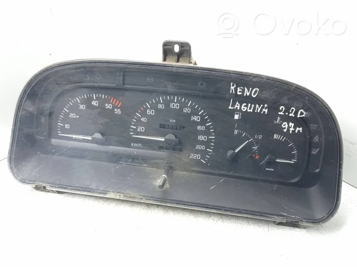 Renault Laguna I Compteur de vitesse tableau de bord 7700844751