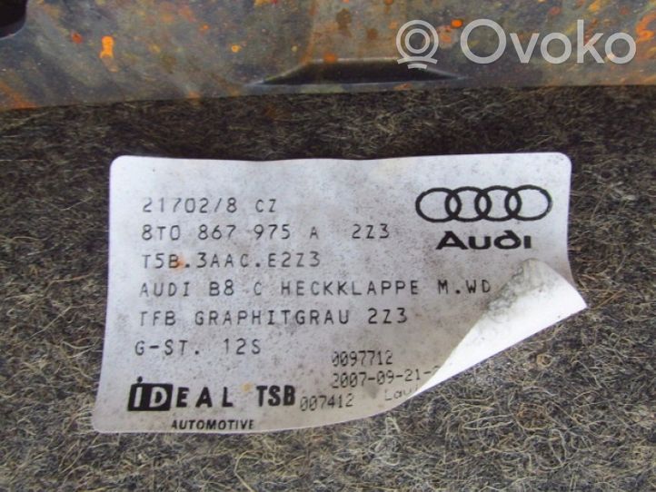 Audi A5 8T 8F Garniture, revêtement de coffre 