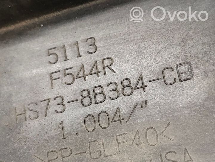 Ford Fusion II Cache de protection inférieur de pare-chocs avant HS738B384CE