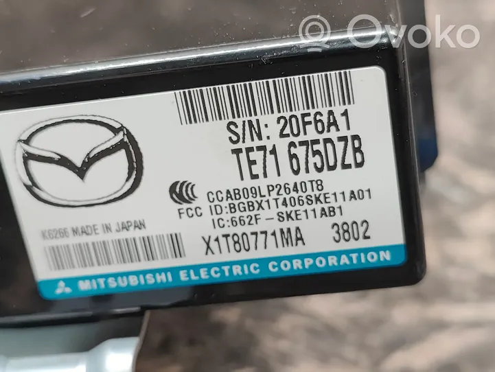 Mazda CX-9 Moduł / Sterownik systemu uruchamiania bezkluczykowego TE71675DZB