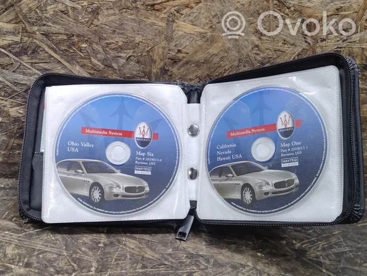 Maserati Quattroporte Mapy do nawigacji CD/DVD 