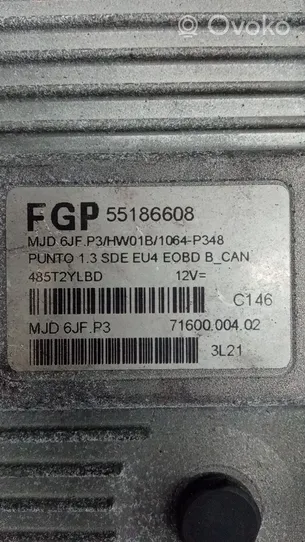 Fiat Punto (188) Sterownik / Moduł ECU 