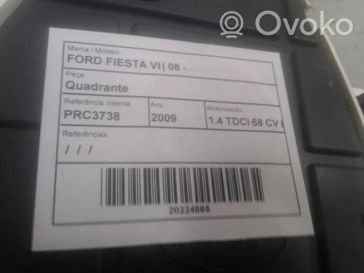 Ford Fiesta Nopeusmittari (mittaristo) 