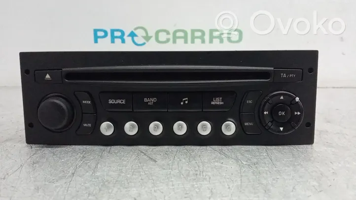 Citroen C4 Grand Picasso Radio/CD/DVD/GPS head unit 