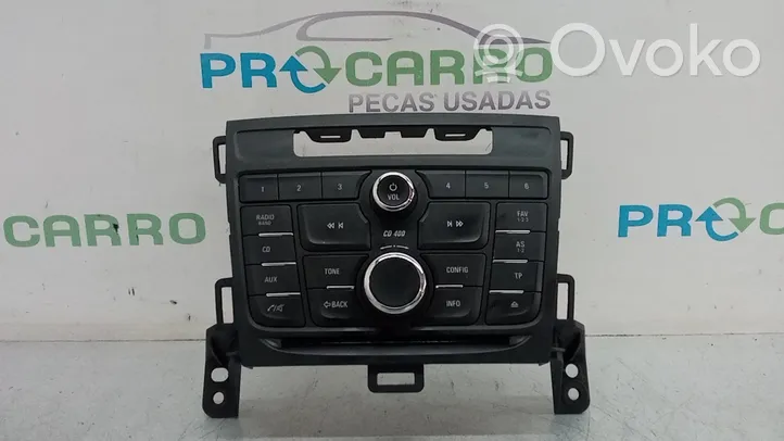 Opel Zafira C Radio/CD/DVD/GPS-pääyksikkö 